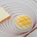 Food grade non-slip rolling silicone baking dough mat